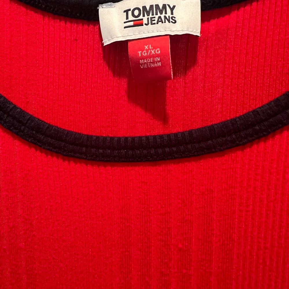Tommy Hilfiger Red Midi Dress - Picture 4 of 9